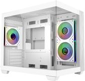 Cooler Master Elite 481 Wood - Wit