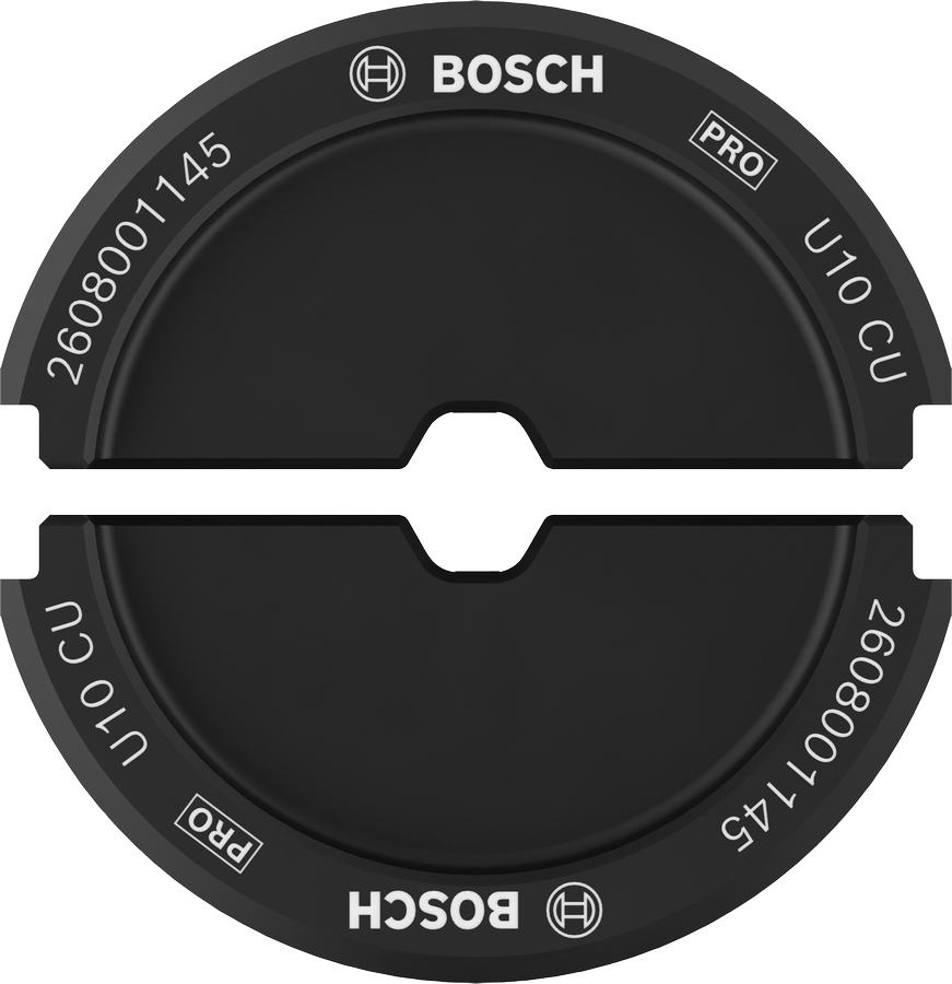Bosch Accessoires PRO Krimpmatrijs | U10 CU | 10 mm | Koper - 2608001145