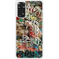 Xiaomi Redmi Note Graffiti 1 Verstevigd hoesje met sublimatie bedrukking