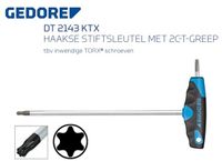 Gedore clé coudée avec poignée 2c-t pour vis torx internes - t20