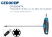 Gedore clé coudée avec poignée 2c-t pour vis torx internes - t20