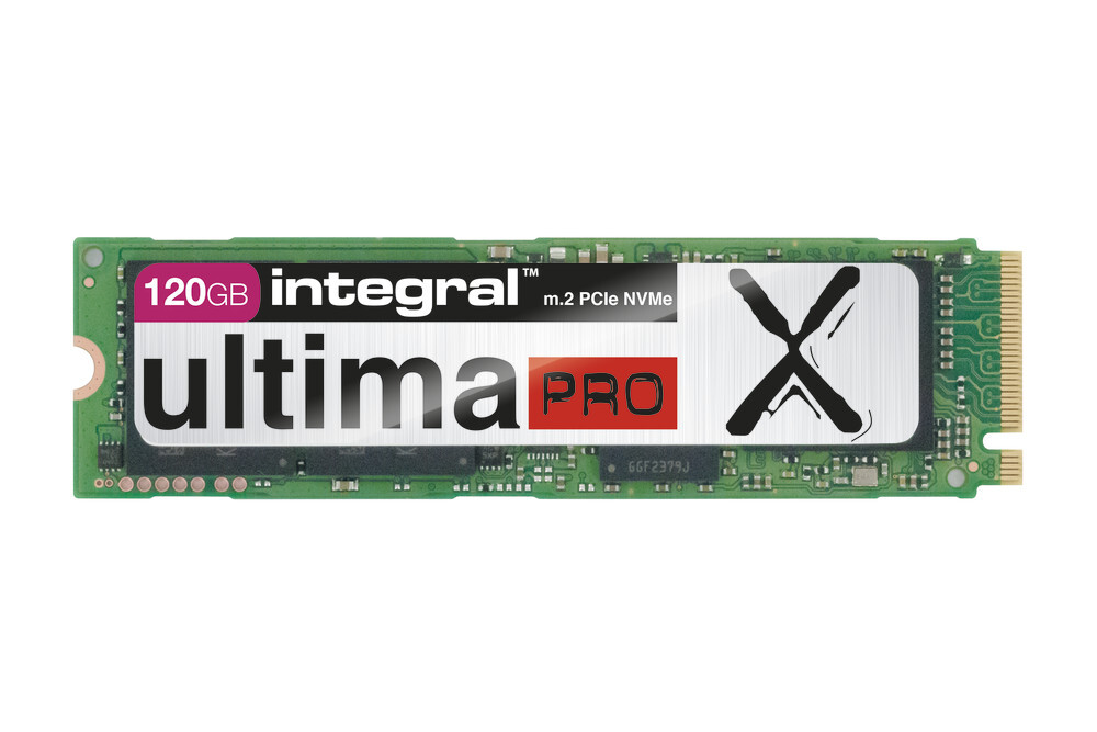Integral 120GB UltimaPro X M.2 2280 PCIe NVMe SSD