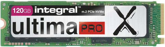 Integral 120GB UltimaPro X M.2 2280 PCIe NVMe SSD