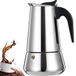 Espressokan cafetière italienne - 100 ml - Inox - Camping et maison