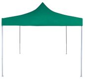 vidaXL Partytent 291 x 291 x 315 cm Groen Oxford Stof