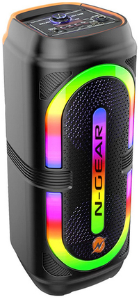 N-GEAR LGP24C - Karaoke Set - Bluetooth Speaker - Party Box - Black