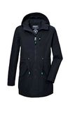killtec Kos 148 Grls Prk meisjes Functionele parka/parka waterproof met capuchon