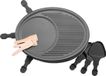 Primadonna Gourmet Raclette Set - Elektrisch - 8 Personen - 32 x 42 cm - Zwart