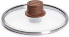 Woll EcoLogic QXR Veiligheidsglas Deksel, ø 18 cm, Beukenhout