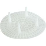 Lamapla 50 stuks Tampers persen, 7 cm, wit, One Size