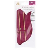 Tulip KS-800350 breinaalden, bamboe, beige, 80 cm x 3,5 mm