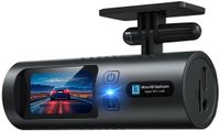 Merkloos Dashcam Auto, 2K WiFi met App Controle, Dashcam Voorkant Binnenkant, Ingebouwd Display 1.5 inch, Dashcam Ondersteunt Parkeer Bewaking, G-Sensor, Lus Opname, Loop Recording