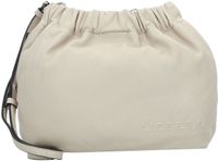 LIEBESKIND BERLIN Leren Schoudertas Ruffle Sheep Natural Cloud Hobo Bag Milk Crème