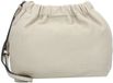LIEBESKIND BERLIN Leren Schoudertas Ruffle Sheep Natural Cloud Hobo Bag Milk Crème