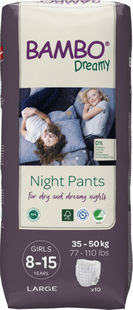 Bambo Nature Dreamy Pants Large - Girls