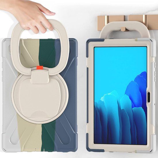 Togadget® Robuuste Beschermhoes voor Samsung Galaxy Tab S6 Lite 10.4" – Kindvriendelijke Shockproof Case – P610/P613