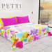 PETTI Artigiani Italiani - Sprei voor lente, zomer, tweepersoonsbed, design Aesthetics 04, 100% hypoallergeen, microvezel, 100% Made in Italy