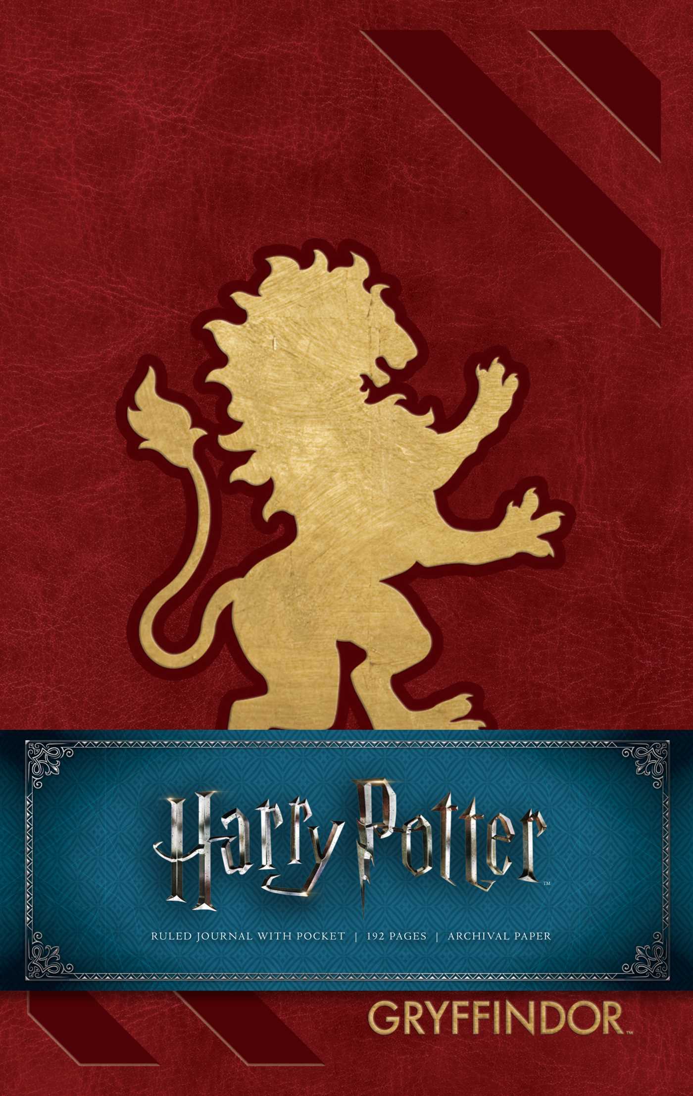 Harry Potter Gryffindor Hardcover Ruled Journal hardcover
