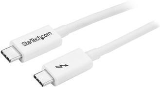 StarTech.com Thunderbolt 3 USB-C kabel 20Gbps Thunderbolt, USB en DisplayPort compatibel 2m wit