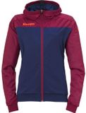 Kempa Prime Multi Jacket Femme Bleu Profond-Rouge Foncé Taille XS