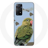 Maniacase Etui Redmi Note 11 Pro 5G Groene papegaai
