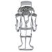 Städter Koekuitsteker Notenkraker - Cookie Cutter Nutcracker