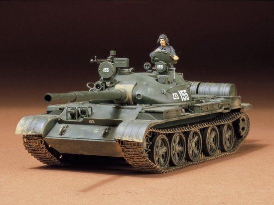 Tamiya Russian T-62A Tank - 1:35 Modelbouw Kit