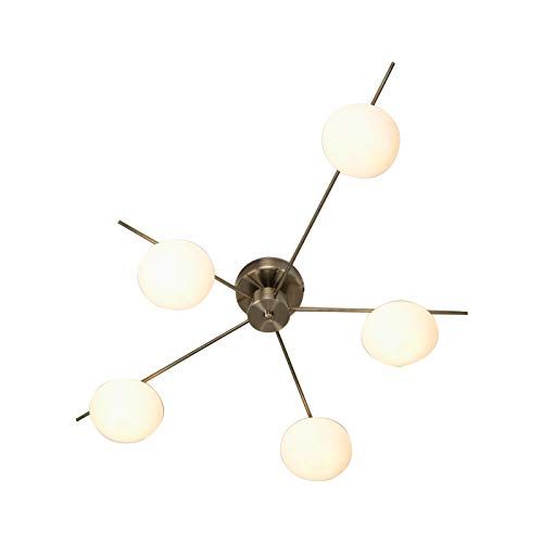 Oaks Lighting Ruse Plafondlamp - Antieke Messing - E27 - 2022