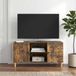 Maison Exclusive - Meuble TV Chêne fumé 102 x 34,5 x 50 cm Panneaux de particules