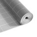 VEVOR Tapis de drainage antidérapant 90x1500 cm, caillebotis piscine en PVC, revêtement de sol pour zones humides restaurant piscine terrasse salle de bain, tapis antifatigue drainant en rouleau, gris