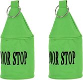 Esschert Design stop-porte Néon - 2 pièces - 2,5 kg - toile - vert