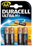 Duracell Ultra Power AA Alkaline Batteries - 4 Pack
