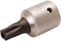 BGS technic BGS Dopsleutelbit - 1/4 - TS-profiel (voor Torx-plus) met boring TS27