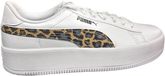 Puma Lily platform Leo - Sneakers - Mannen - Wit/Panterprint - Maat 38