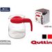 Quttin 58075 Glazen Koffie Pitcher, 650 ml, Verschillende kleuren, Glas