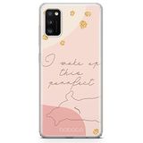 ERT GROUP mobiel telefoonhoesje voor Samsung A41 Babaco patroon Cats 008