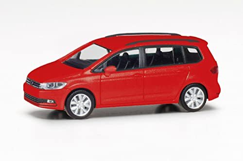 Herpa - VW Touran, koningsrood, metallic, 038492-004, rood