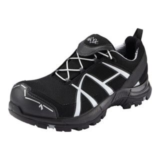 HAIX Black Eagle Safety 41.1 Low ESD S1P Safety Shoes - Black/Silver - Size 48