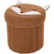LUPILU tabouret de rangement pour enfants, Ø30 x 28 cm (Renard)