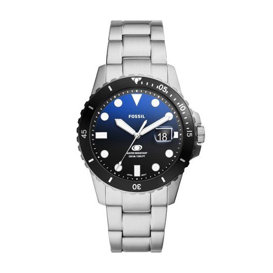 Fossil FS6038 Herenhorloge 42 mm - Zilverkleurig