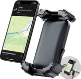 Nuvance Support de téléphone vélo - Universel - Support GSM vélo - pour Scooter & Moto - 360° - Support de téléphone - Support vélo