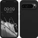 kwmobile hoesje geschikt voor Google Pixel 9 Pro XL - Hoesje met siliconen coating - Smartphone case in zwart