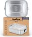 Bambaw Boîte de conservation en acier inoxydable 800 ml - Lunchbox en acier inoxydable - Boîtes de préparation de repas - Hermétique - Lavable au lave-vaisselle