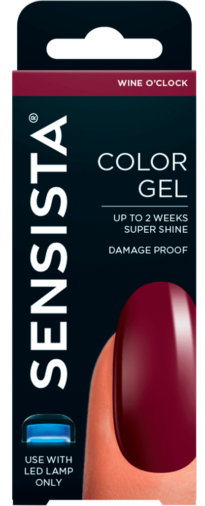 SensatioNail Sensista Color Gel Wine O'Clock - 8717591566656