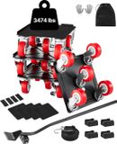 Vevor Meubelroller Transportroller Meubeltrolley Rollen met 5 Wielen 175x160x70mm