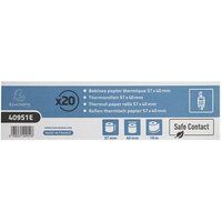 Exacompta - Rol (5,7 cm x 18 m) - 52 g/m² - 20 rol(len) eenlaags thermisch papier