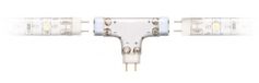 Goobay 30507 Connecteur d'éclairage Blanc IP44 12V 33x24x3mm 2 pièces