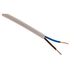 Stroomkabel Zenitech - Elektrische Stroomkabel H05VV-F 2x 1.5mm² - Voor Binnengebruik - Slijtvast En Vochtbestendig - Wit - 5m