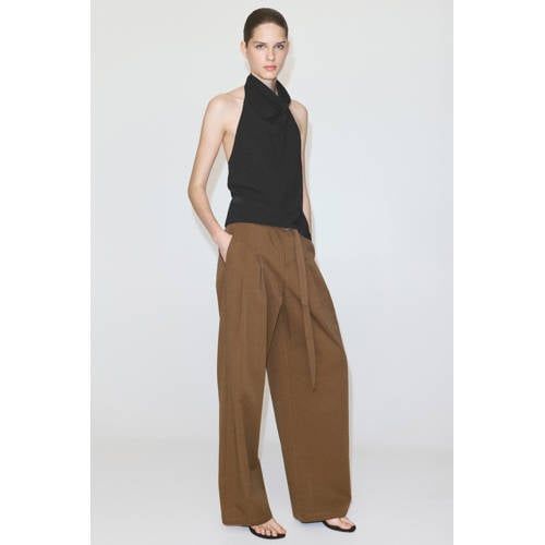 Mango top - zwart
