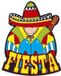 Widmann Mexicaans Fiesta decoratie bord 55 x 55 cm
